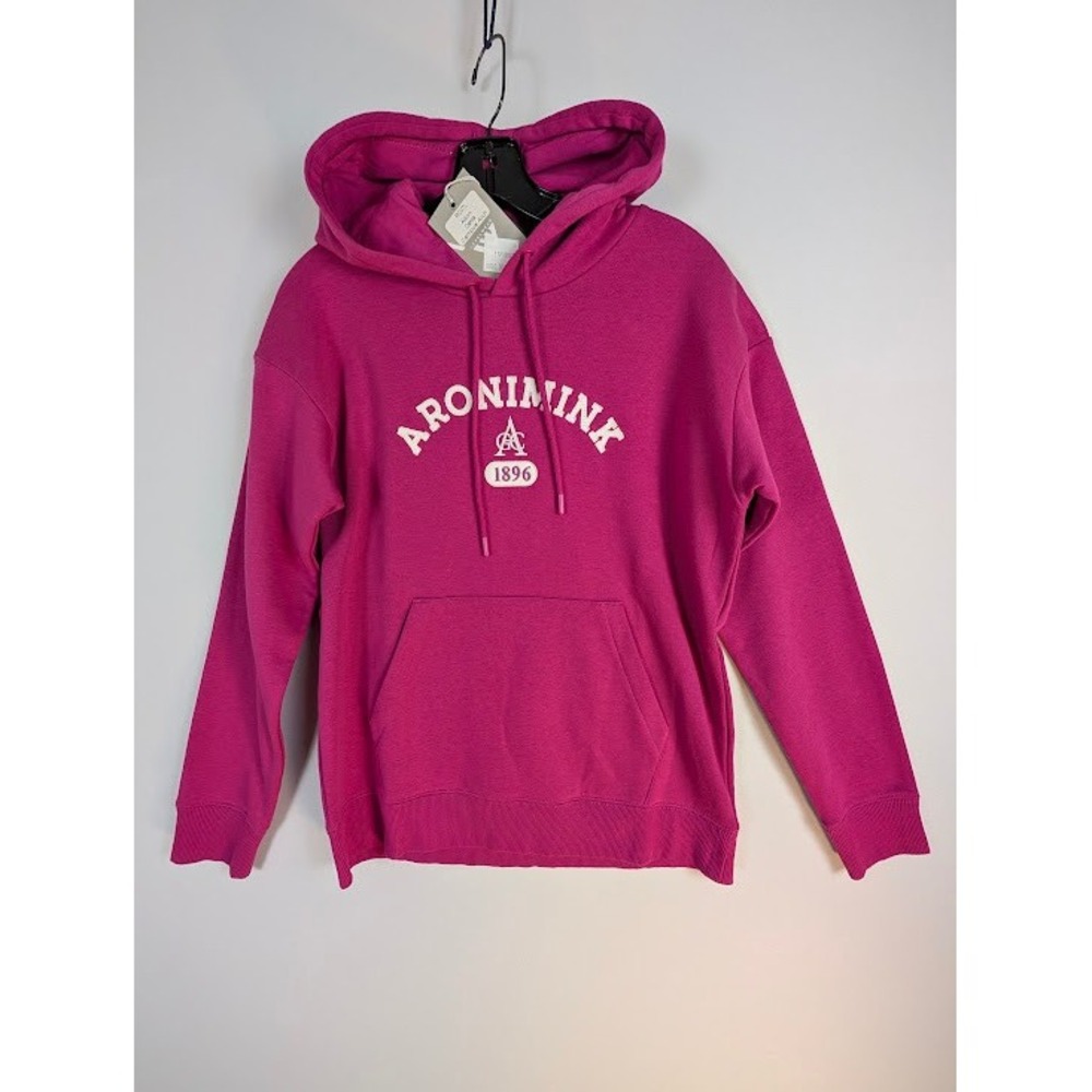 Aronimink Golf Club Hoodie Womens S Magenta Pink Sweatshirt by Levelwear